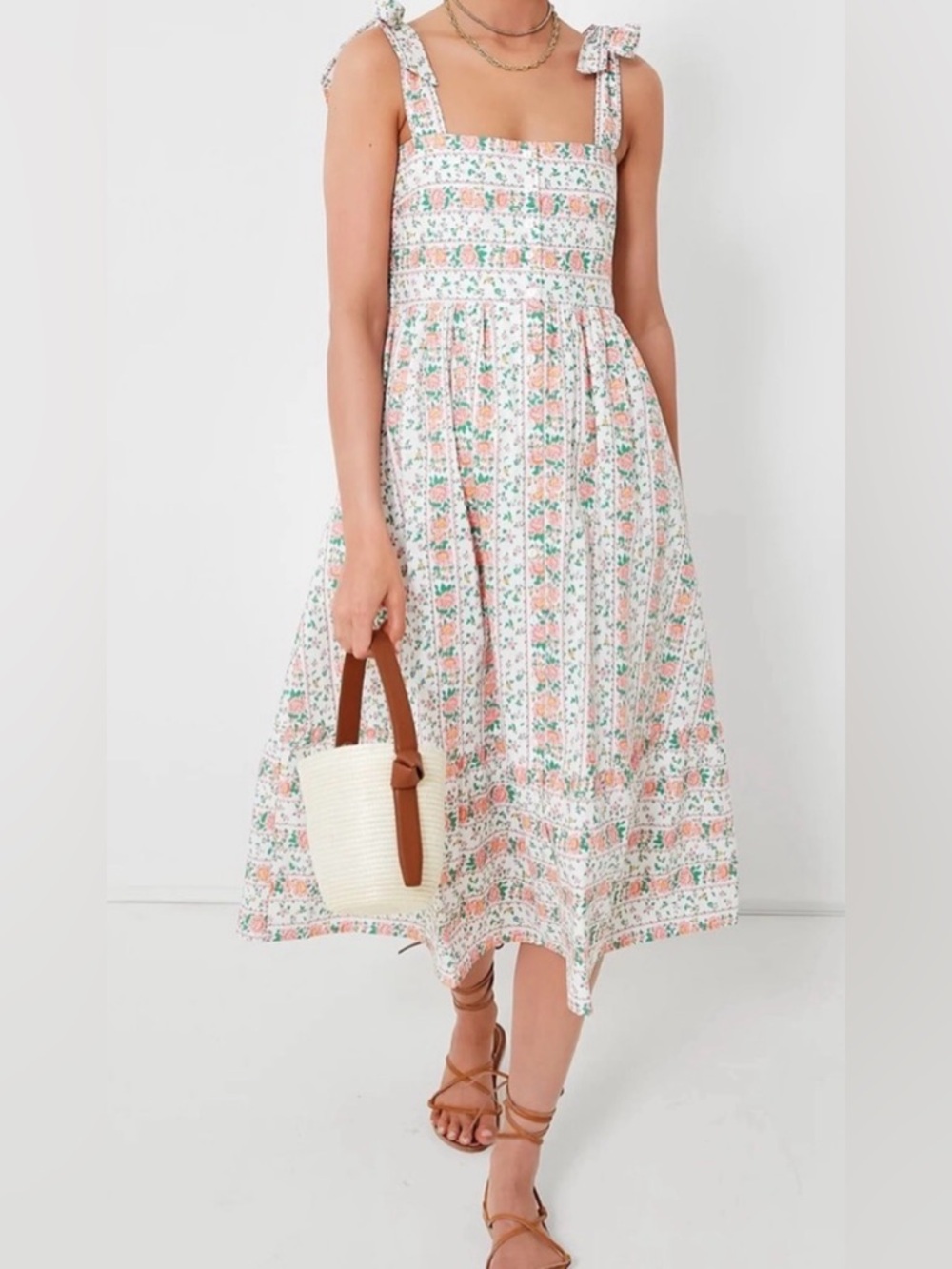 HYACINTH HOUSE Floral Lupine Dress Size XS - Picture 2 of 10